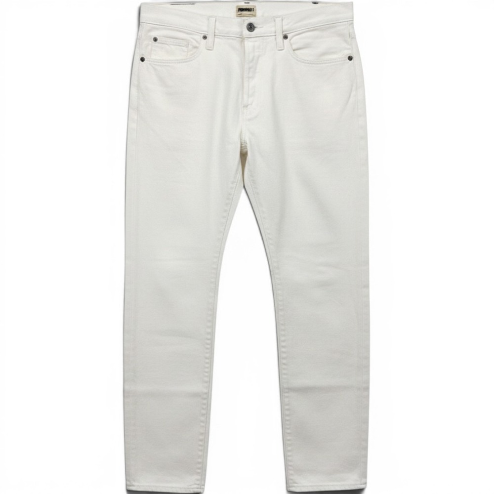Todd Snyder Jeans Mens 33x32 Off-White Slim Fit 12.5oz Selvedge Denim Button Fly